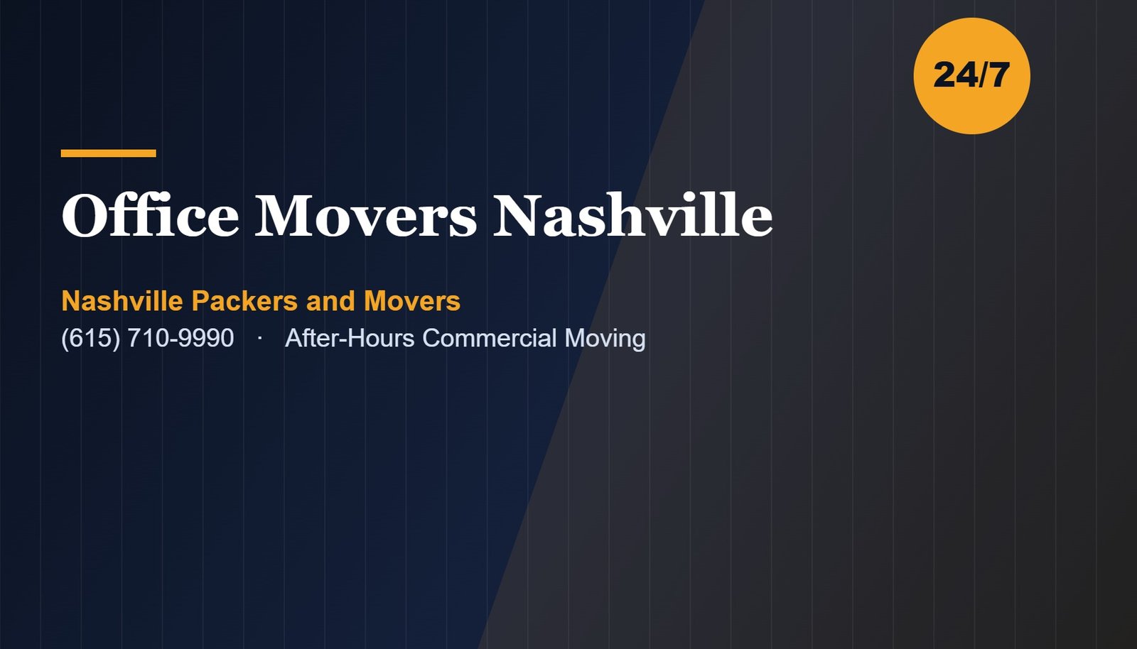 Commercial Moving Company Nashville: The 10-Point Hiring Checklist