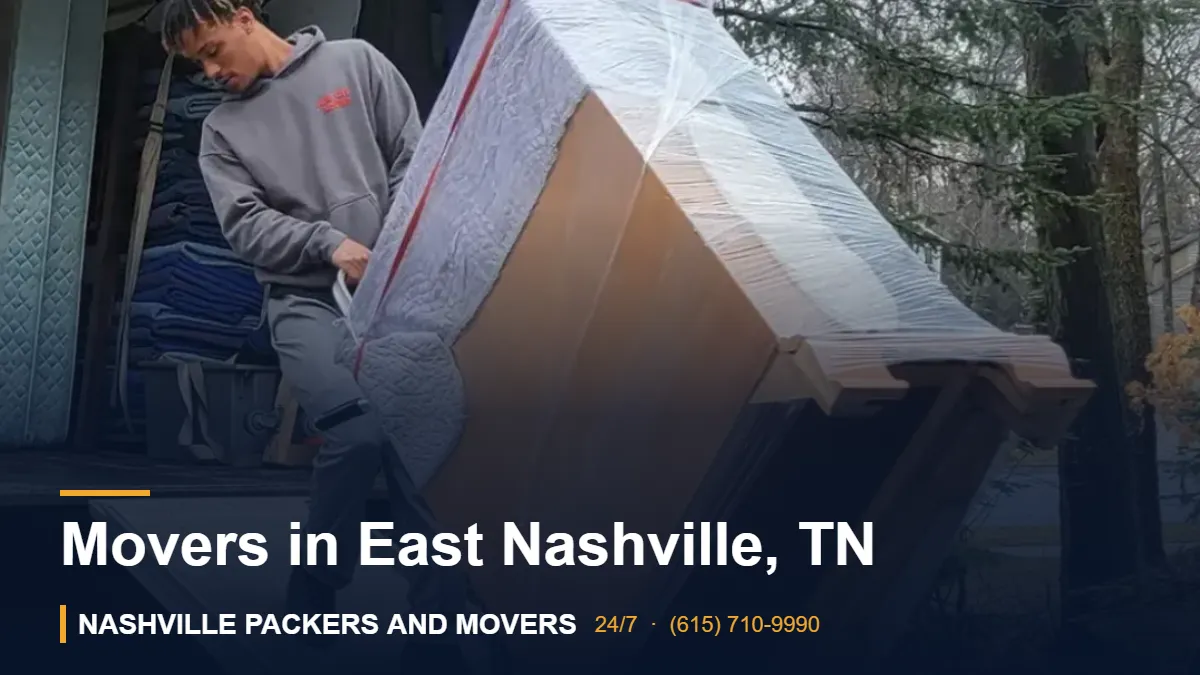 Movers in East Nashville, TN – Nashville Packers and Movers crew
