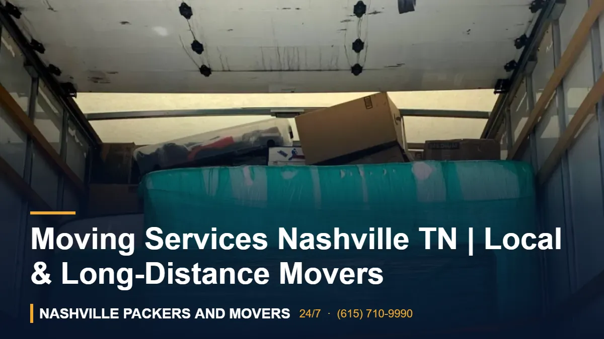 Moving Services Nashville TN | Local & Long-Distance Movers – Nashville Packers and Movers crew