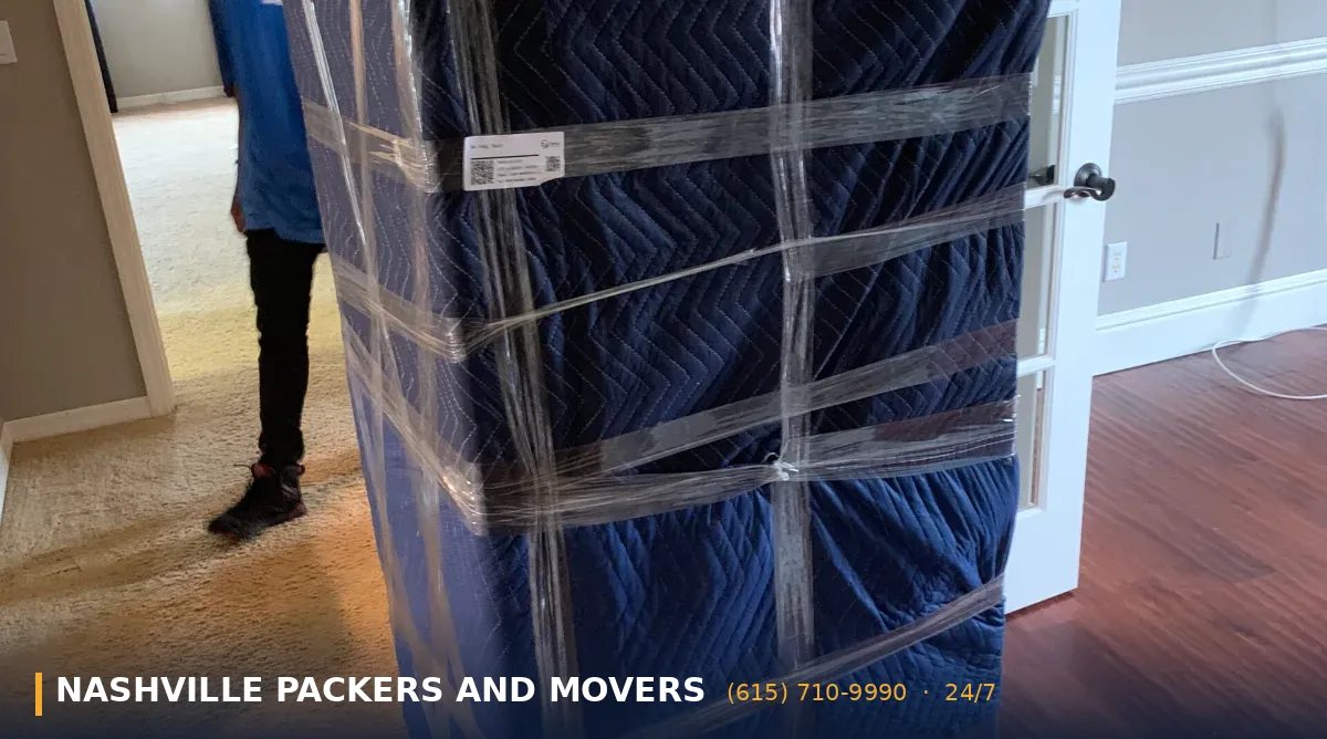 Preparing belongings for a long-distance move