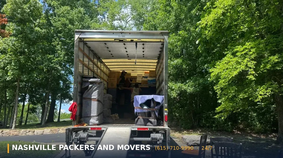 Apartment Movers Nashville TN | Apartment Moving Help 4 Labeled boxes prepared for moving day